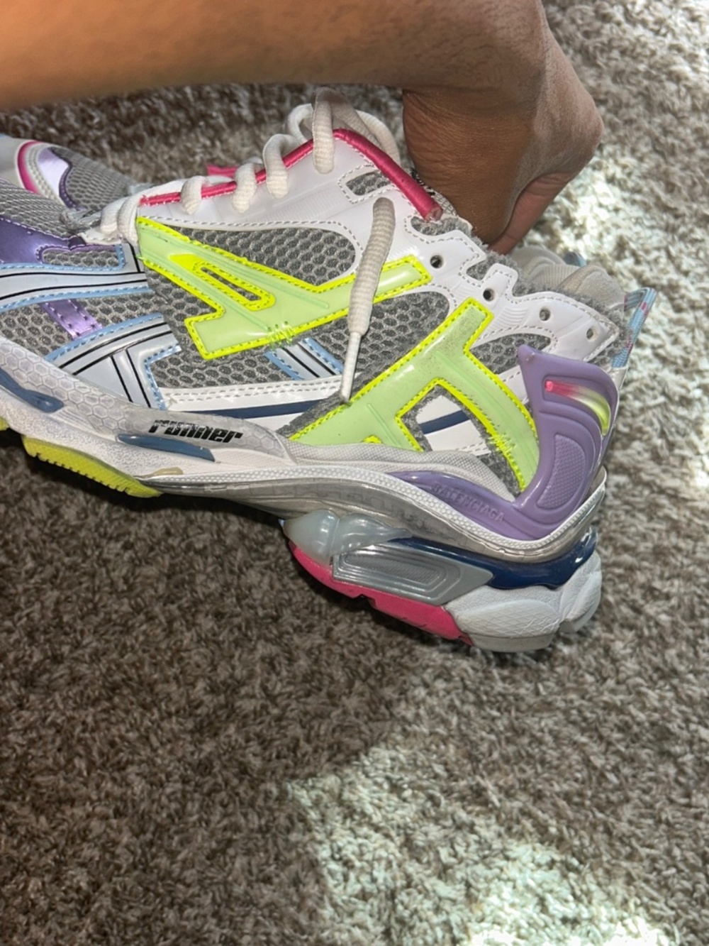 Balenciaga runners multicolor
